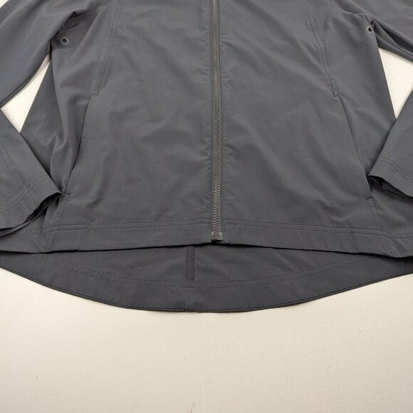 Lululemon Women's Black Hooded Full Zip Jacket Size 8 - Picture 3 of 7